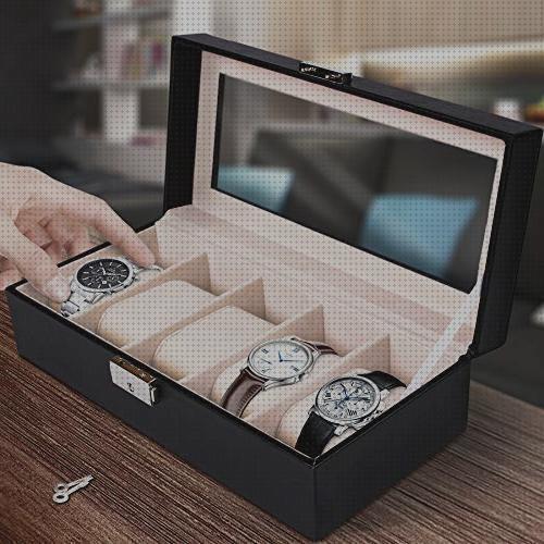 Las mejores caja compartimentos relojes hombre