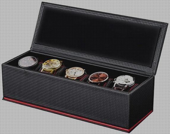 Review de caja compartimentos relojes hombre