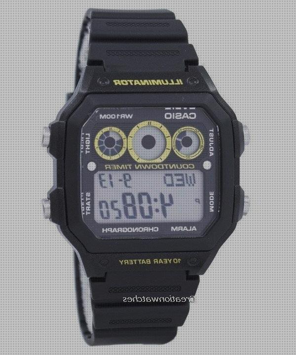 Opiniones de chronograph casio casio hombre ae1300wh chronograph reloj