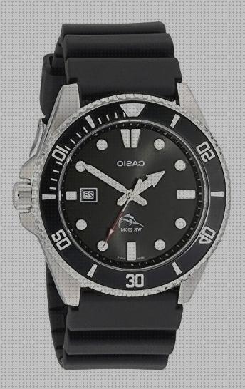 Opiniones de los 21 mejores Casio De Hombres Negros Analog Anti Reverses Biseles Relojes