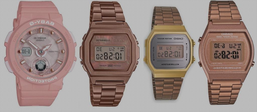 Review de casio reloj mujer oro rosa