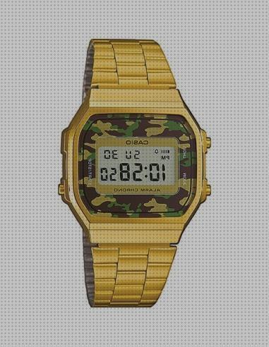 Las mejores relojes dorados casio hombre casio relojes despertador relojes casio relojes dorado y militar