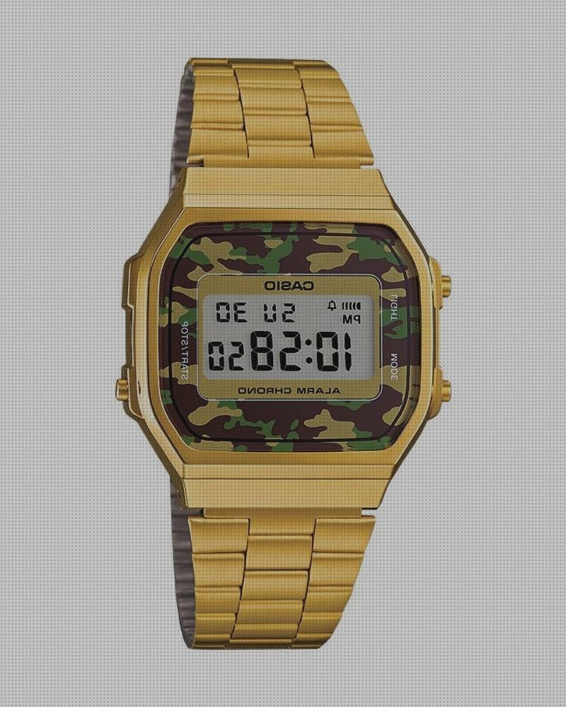 Los 41 Mejores Casio Relojes Dorados Y Militares