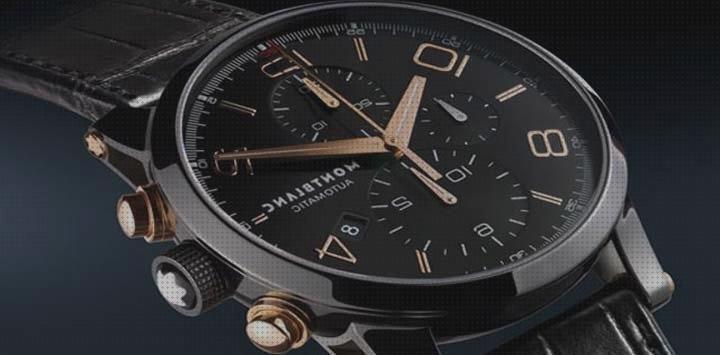 ¿Dónde poder comprar montblanc correa negra montblanc reloj hombre?