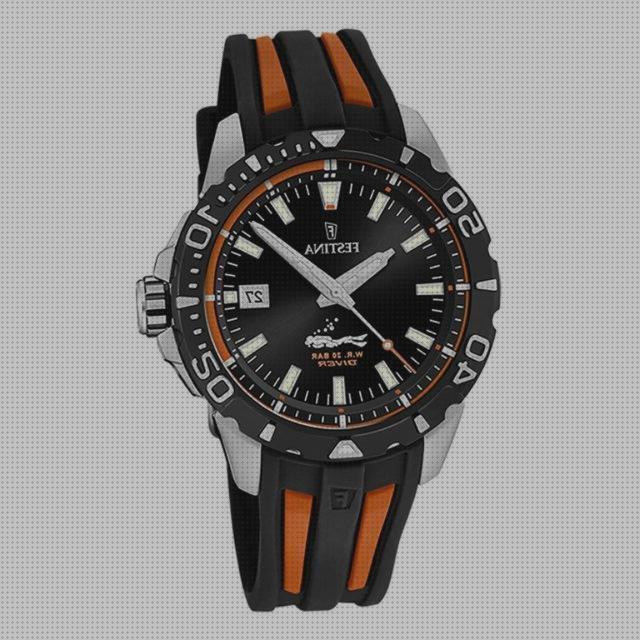 ¿Dónde poder comprar correa reloj frstina hombre negra y naranja?