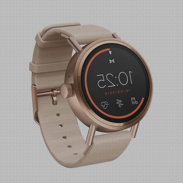 Review de fossil reloj de mujer fossil ftw6002 smartwatch de acero bicolor