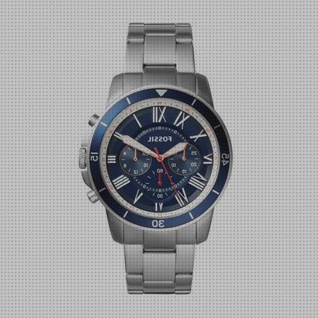 Las mejores marcas de fossil fossil reloj hombre azul cadena