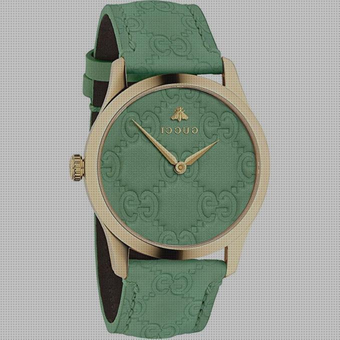 Las mejores marcas de gucci gucci reloj verde mujer