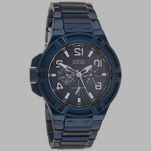 Review de guess relojes hombre color azul