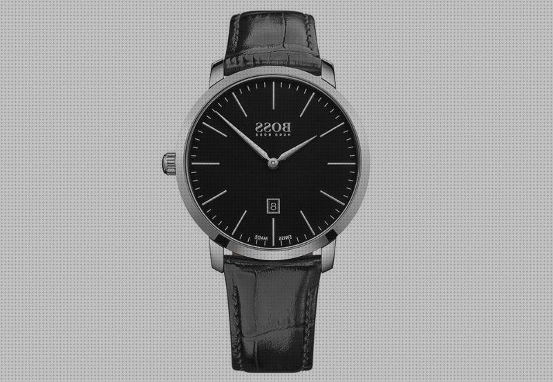 ¿Dónde poder comprar boss reloj hugo boss reloj hombre negro pulsera piel?