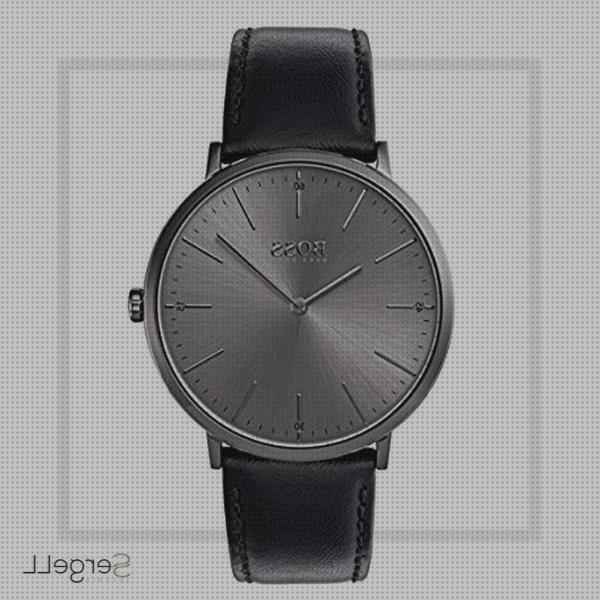 Review de hugo boss reloj hombre negro pulsera piel