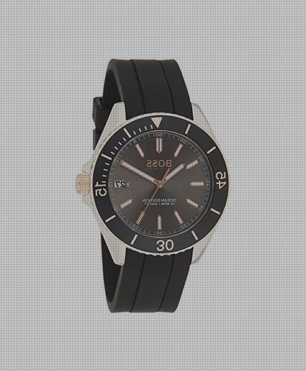 Review de hugo boss reloj hombre oro caucho