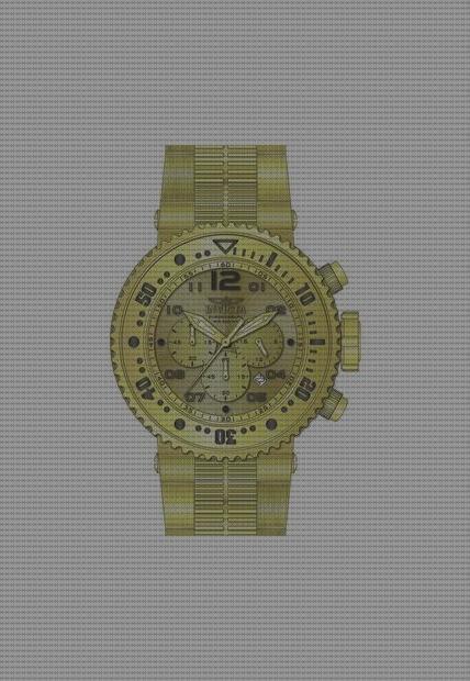 Las mejores reloj invicta invicta 25076 reloj de pulsera hombre acero inoxidable color oro