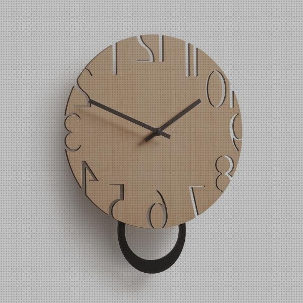 Las mejores marcas de reloj despertador madera manilla reloj pared madera