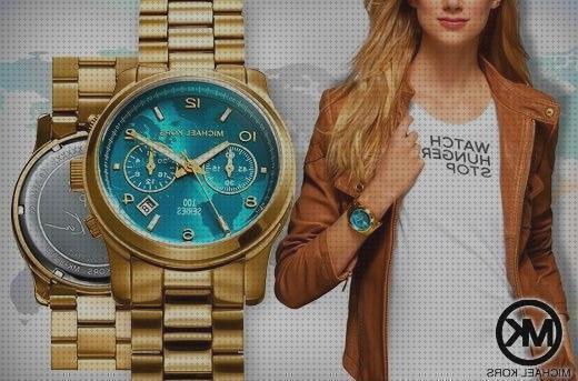 ¿Dónde poder comprar michael relojes michael kors relojes mujer esfera azul turqueda?