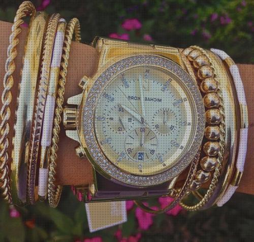 ¿Dónde poder comprar michael relojes michael kors relojes reloj de mujer con cristal de svaroski?