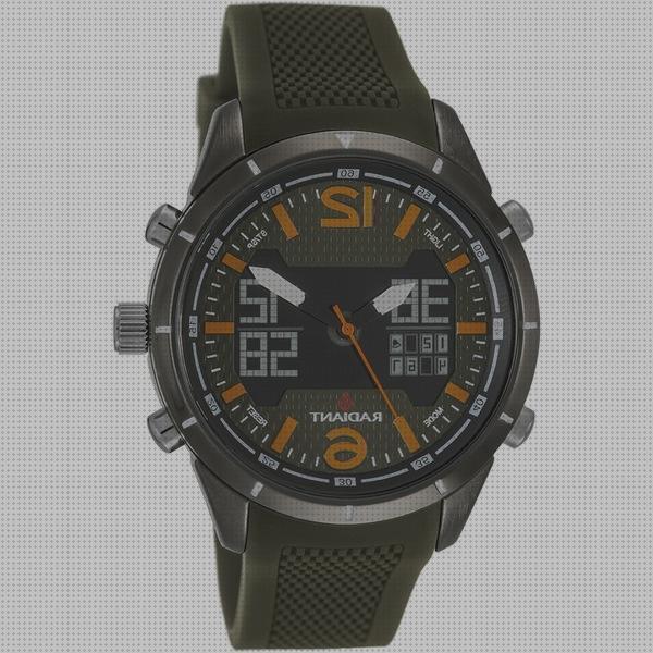 Opiniones de los 38 mejores Radiant Relojes Digitales Y Analogico De Hombres Negros Y Verdes