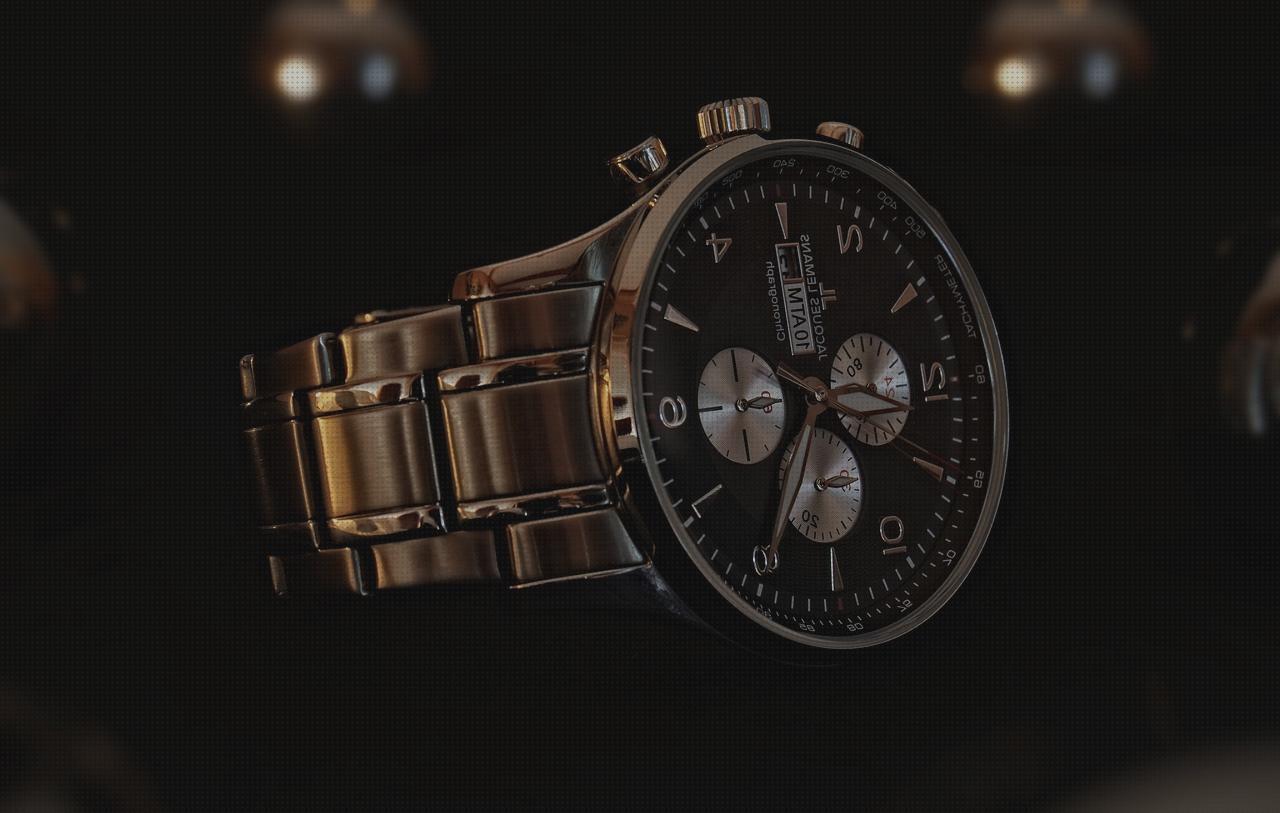 Las mejores marcas de relojes acero relojes reloj acero hombre negro