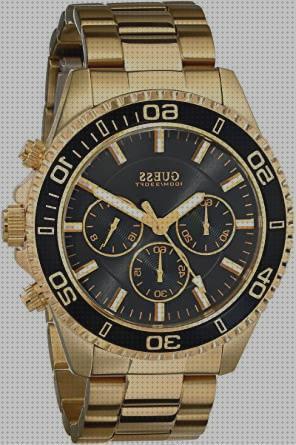 Review de reloj acero inox guess hombre oro