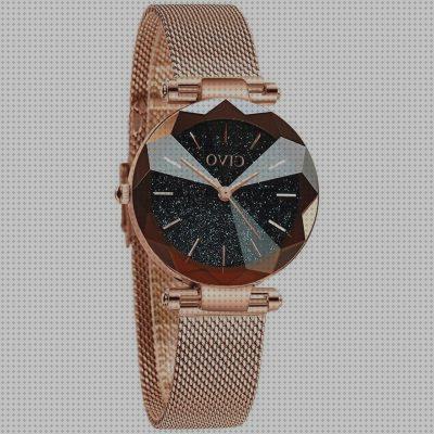 Las mejores relojes acero relojes reloj acero oro rosa mujer barato