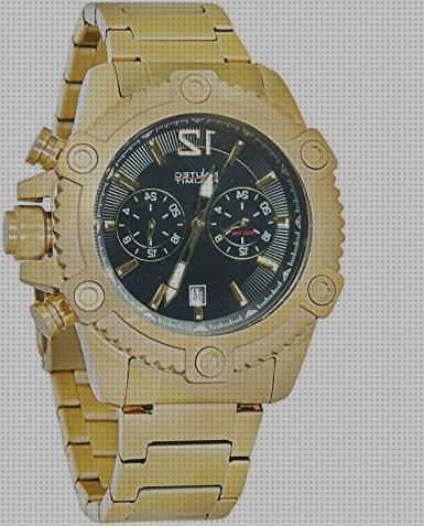 Las mejores marcas de reloj acero y dorado multiesferas hombre