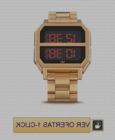 Opiniones de adidas reloj adidas hombre deportivo negro y dorado