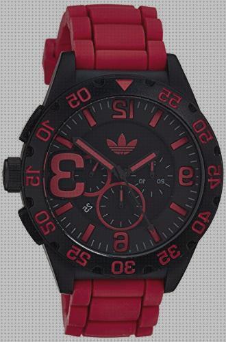 Review de reloj adidas rojo hombre