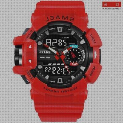 Review de reloj analógico digital militar reloj deportivo hombres