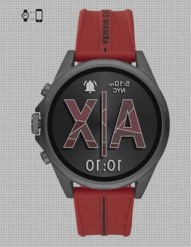 Review de reloj armani exchange hombre esfera roja