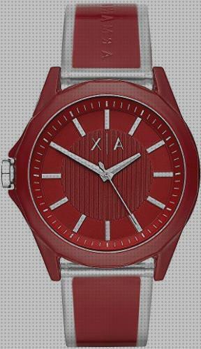 Los mejores 19 Relojes Armani Exchange De Hombres Esferas Rojas