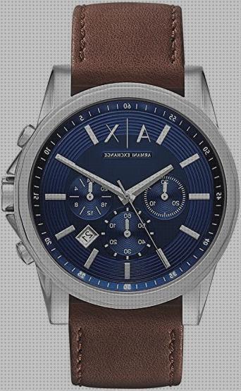 Review de reloj armani exchange marron hombre