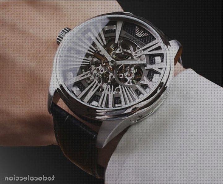 Los 23 Mejores Relojes Automáticos Emporios Armani Meccanico Skeleton