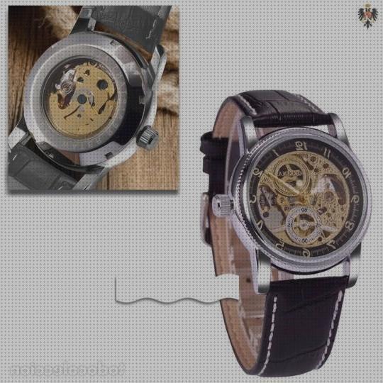 Review de reloj automatico hombre correa acero