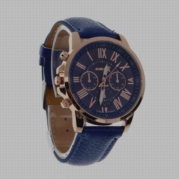 Las mejores reloj azul relojes reloj azul marino y dorado hombre