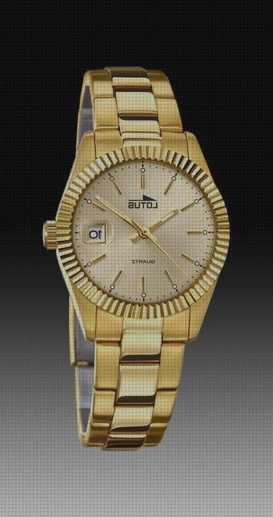 Las mejores marcas de reloj quartz reloj bañado en oro quartz mujer