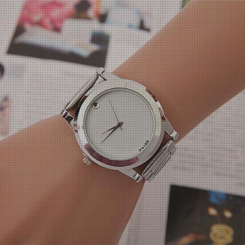 Review de reloj blanco negro pulsera mujer