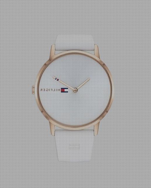 Review de reloj blanco silicona mujer