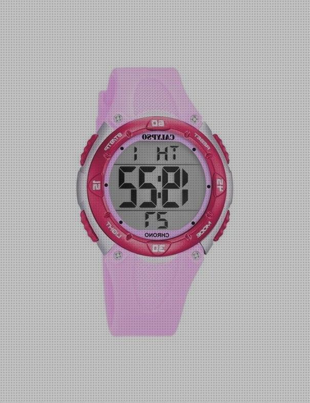 Review de reloj calypso mujer rosa digital