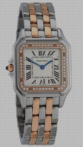 Review de reloj cartier acero y oro mujer