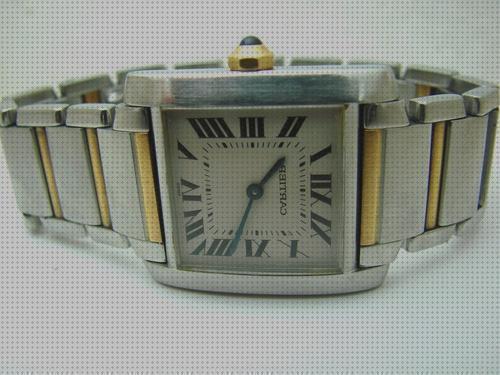 Review de reloj cartier mujer acero oro