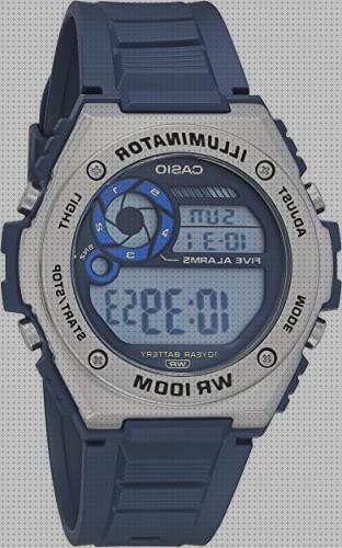 Las mejores reloj casio azul reloj despertador casio casio reloj casio azul plateado hombre