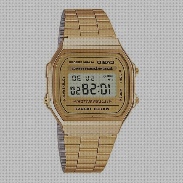 Review de reloj casio clasico dorado hombre