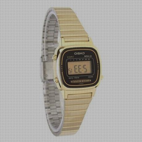 ¿Dónde poder comprar dorados relojes casio reloj casio dorado digital mujer?