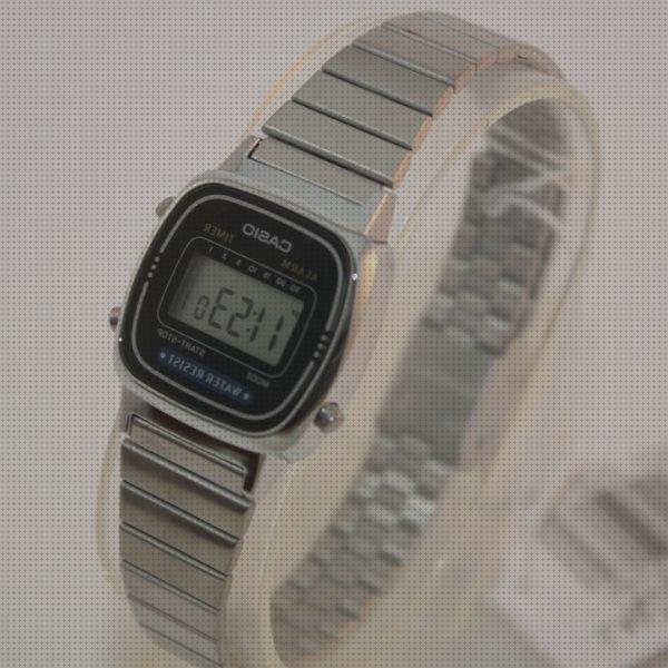 Review de reloj casio gris mujer