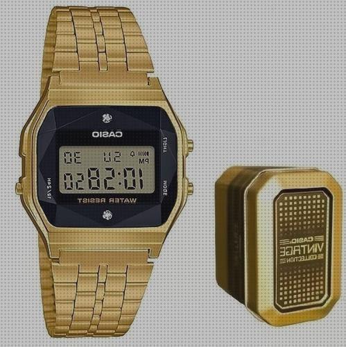 Las mejores reloj casio mujer rosa chiguagua casio reloj casio mujer dorado a a159