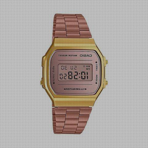 Las mejores reloj casio mujer dorado reloj despertador casio casio reloj casio mujer dorado rosa