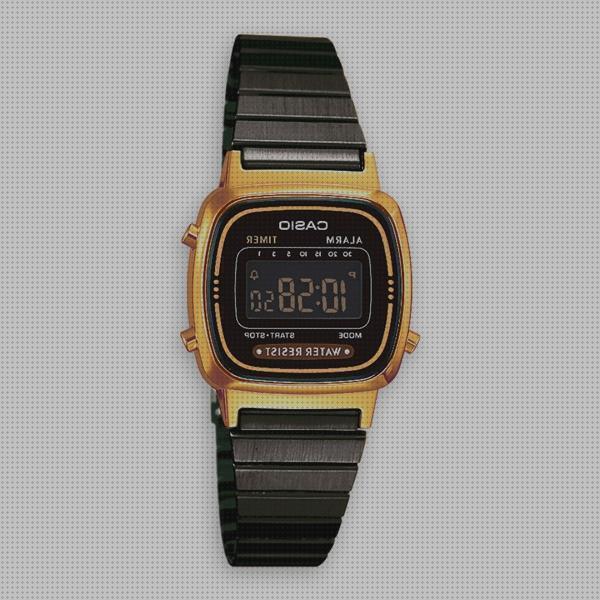 Review de reloj casio mujer negro y plateado