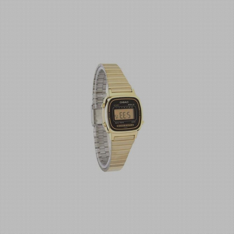 Opiniones de los 34 mejores Relojes Casio De Mujeres Pequeños Dorados