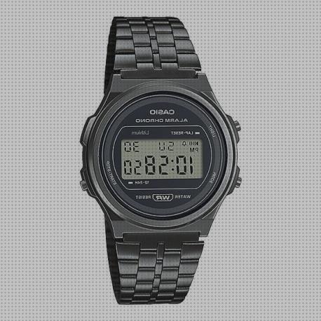 Las mejores reloj casio negro reloj despertador casio casio reloj casio negro sencillo ovalado digital mujer