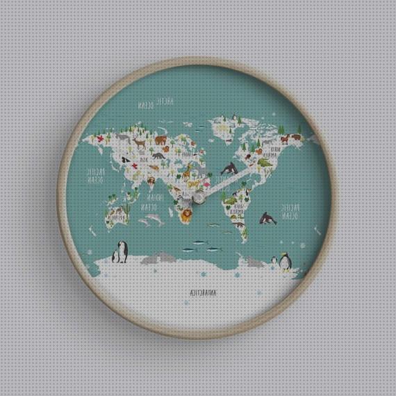 Las mejores marcas de reloj con el mapa del mundo